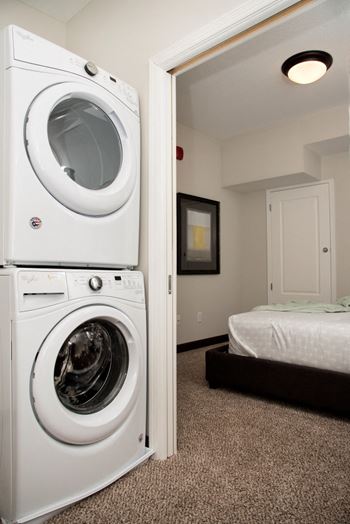 Washer and Dryer in Apartments at Victoria Flats, Victoria, MN